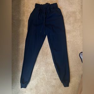Navy lululemon joggers size 2